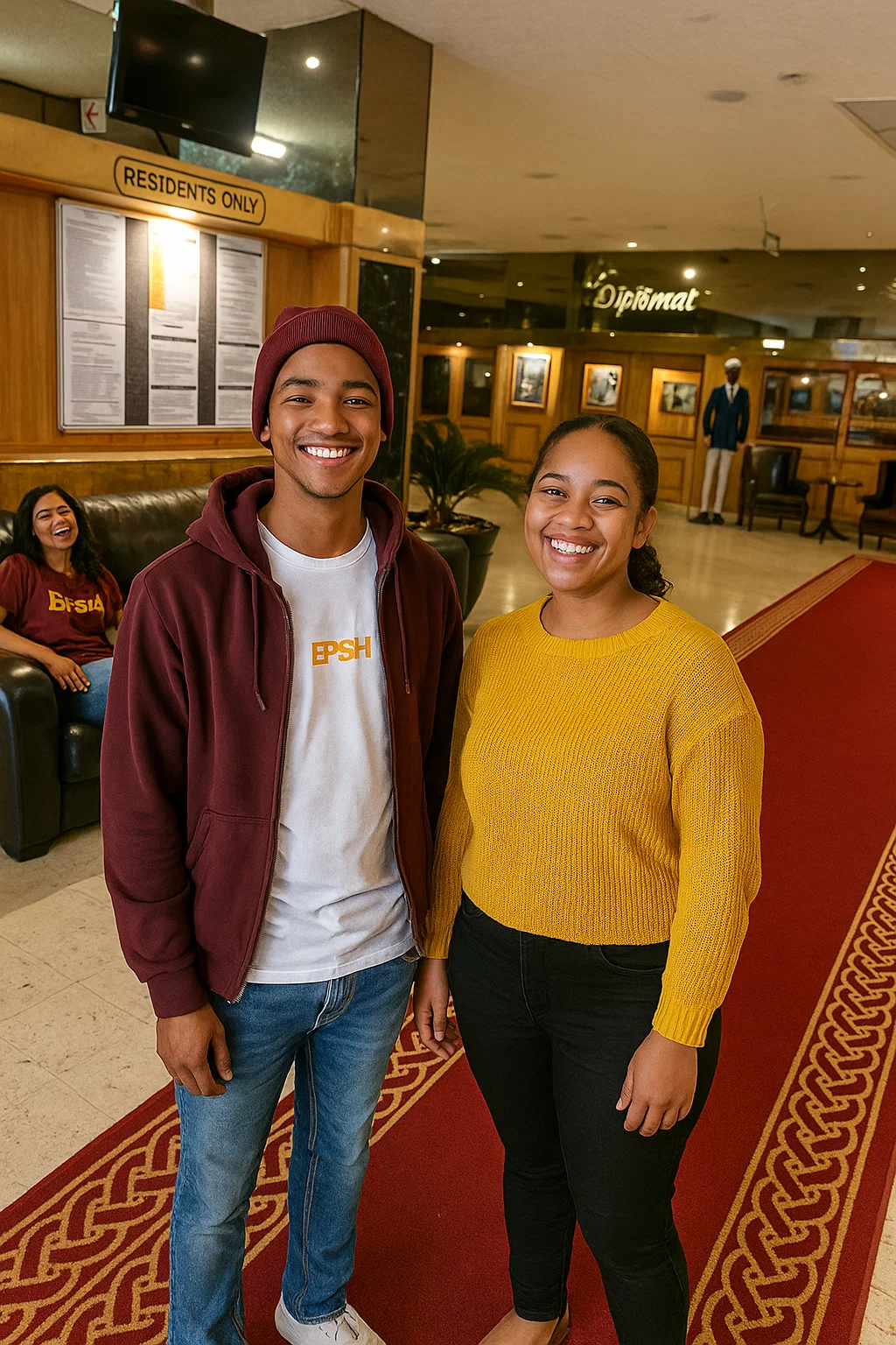 Students in Reception