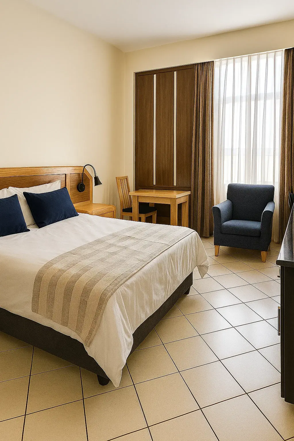 single room with double bed