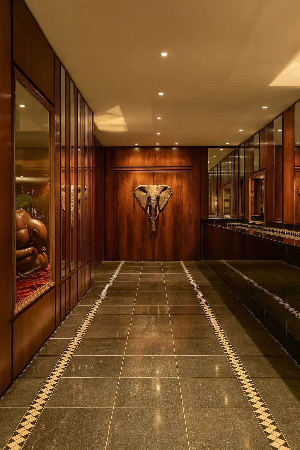 Picture of entrance to conference area